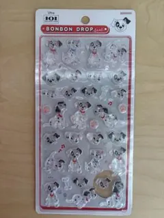 【正規品】101匹わんちゃん通常サイズ　ディズニー第一弾 ボンボンドロップシール
