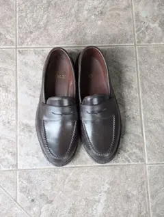 オールデン　ローファー　6714 US ７Ｄ 中古・古着通販】Alden (オールデン) コインローファー ブラウン