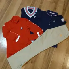 キャロウェイ Callaway ゴルフウェア パンツ ニットベスト セット