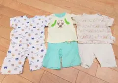 ベビーパジャマ 3点セット 80cm 半袖　男の子