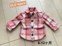 OLD NAVY チェックジャケット 6-12M