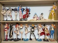 ワンピース フィギュア ナミ　ハンコック　ビビ　ロビンまとめ売り17体