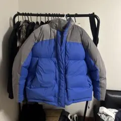 ADER error ダウンジャケット ブルー グレーのサムネイル