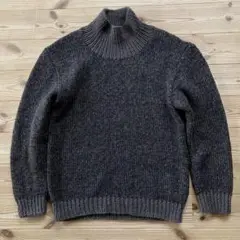 70s 80s vintage hand knit turtleneck