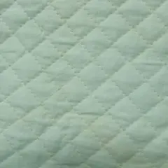ハンドメイド キルティング生地 ミントグリーン