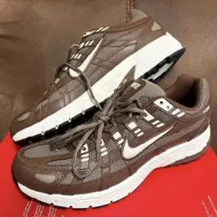 【新品】W NIKE P-6000 ブラウン スニーカー カジュアル