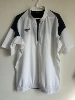 MizunoPro 半袖ウェア XD JASPO ホワイト/ブラック