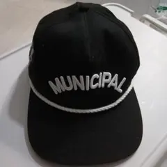 MUNICIPAL ベースボールキャップ 刺繍ロゴ