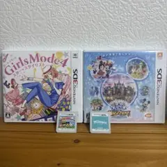 3DSソフト　ガールズモード4など4点