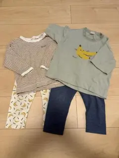 petit main ベビーパジャマ 90cm 4点セットのサムネイル