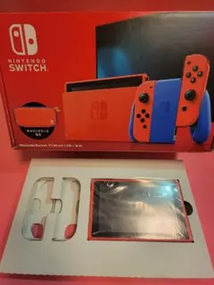 未使用 Nintendo Switch マリオレッド×ブルー セット本体のみ