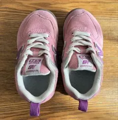New Balance スニーカー ピンク574 サイズ15？
