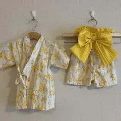 アカチャンホンポ ベビー甚平 3点セット 90cm