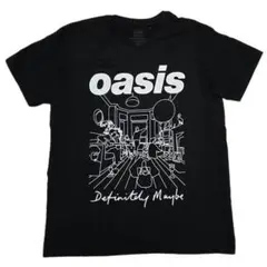 公式/新品 OASIS Tシャツ M 黒