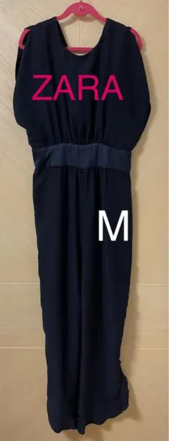 ZARA オールインワン　ネイビー　M