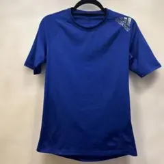 adidas Tシャツ　ロイヤルブルー　Lサイズ