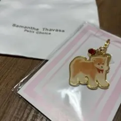 【新品未使用】サマンサタバサ プチチョイス 柴犬チャーム 犬 バッグチャームのサムネイル