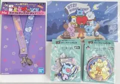 BTS BT21 一番くじ ラバーチャーム ネックストラップ ミニファイル