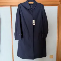 無印良品　ステンカラーコート　レディース　婦人　ネイビー　M 新品未使用
