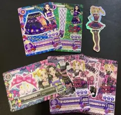 初期アイカツ ハロウィンコーデ ガーリーデビルコーデ ヴァンパイア