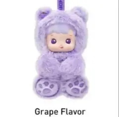 HACIPUPU GUMMY BEAR 紫 ハチププ　ぬいぐるみペンダント