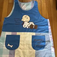 スヌーピー エプロン 2枚セット　保育士さん