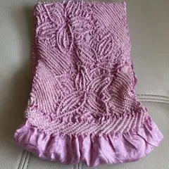 ゆ1749⭐️帯揚げ❤️子供用❤️七五三❤️絞り❤️着物❤️和装小物⭐️記念写真⭐️可愛い⭐️着付