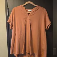 GLOBAL WORK 快適スキッパープルオーバー