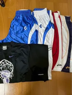 バスケットボールウェアセット Nike HEAD asics