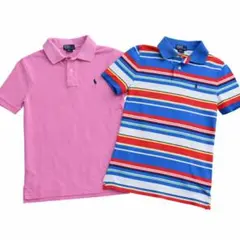 ポロラルフローレン キッズポロシャツ 2枚セット S（8）