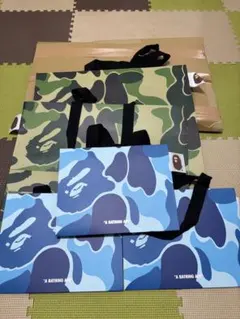 A BATHING APE カモフラージュ袋入り新品未使用 2026年最新】A BATHING APE ショップ袋・ショッパーの人気アイテム