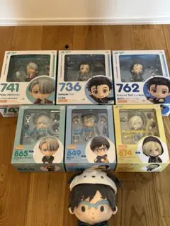 ユーリ!!! on ICE ねんどろいど勇利・ヴィクトル・ユーリ6体　おまけ付