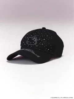 新品未開封 タグ付き 】Hello Darichビジューキャップ ブラック - メルカリ