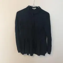 アースミュージック&エコロジー　ペプラムブラウス