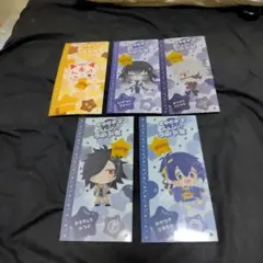 ココス わんぱく！刀剣乱舞 クリアファイル 5枚セット