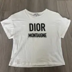 大幅値下げ中　美品　キッズ　ベビーディオール　dior プリントロゴTシャツ