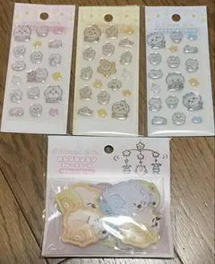 ちいかわベビー ミニミニぷっくりシール おしりもっちりフレークシール セット