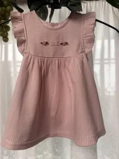 新品タグ付♥セリーヌベビーニットワンピース(パンツ付) 90 ピンク