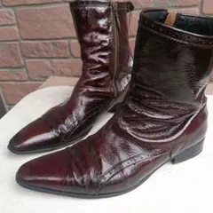 バッカス エナメル ブーツ