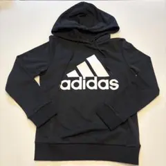 adidas パーカー黒　Sサイズ
