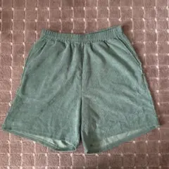 KEBOZ グリーン　コーデュロイショートパンツハーフパンツ xl 古着のサムネイル