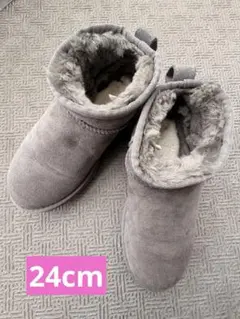 UGG ムートンブーツ　クラシックミニ　グレー