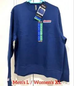 新品未使用KIRKLAND コストコ スウェット トレーナー ネイビー 完売品