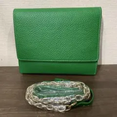 BARCOS 　ショルダーバッグ　ウォレット　ポシェット　牛革