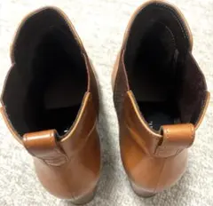 リーガルサイドゴアショートブーツ（キャメル）24.0センチ