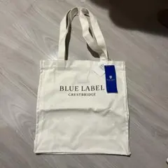 BLUE LABEL CRESTBRIDGE トートバッグ　白