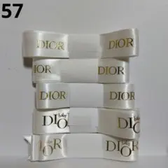 57●DIOR　baby DIOR　リボン　5本セット