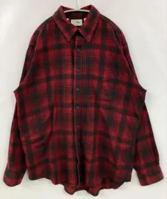 L.L.Bean エルエルビーン　フランネルシャツ　80s 90s USA製
