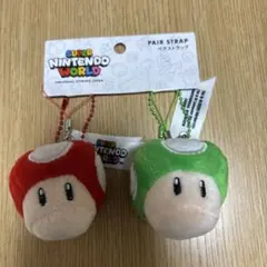 USJ スーパーマリオ キノコ ぬいぐるみストラップ