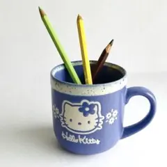 ハローキティパープルコップ　サンリオ　ハーモニーランドやいちご新聞、マイメロ好き